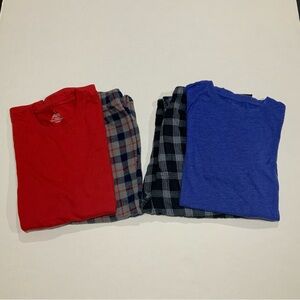 Pair of Mix & Match Teen Sleep Ware (Craft & Borrow) + (Nautica) Flannel Pants